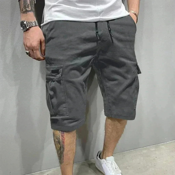 Dark Grey Mens Shorts - Picture 1 of 5